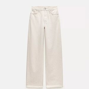 Zara Women's Ecru Jeans